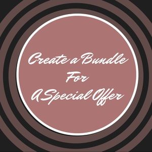 Create a Bundle for a special offer!